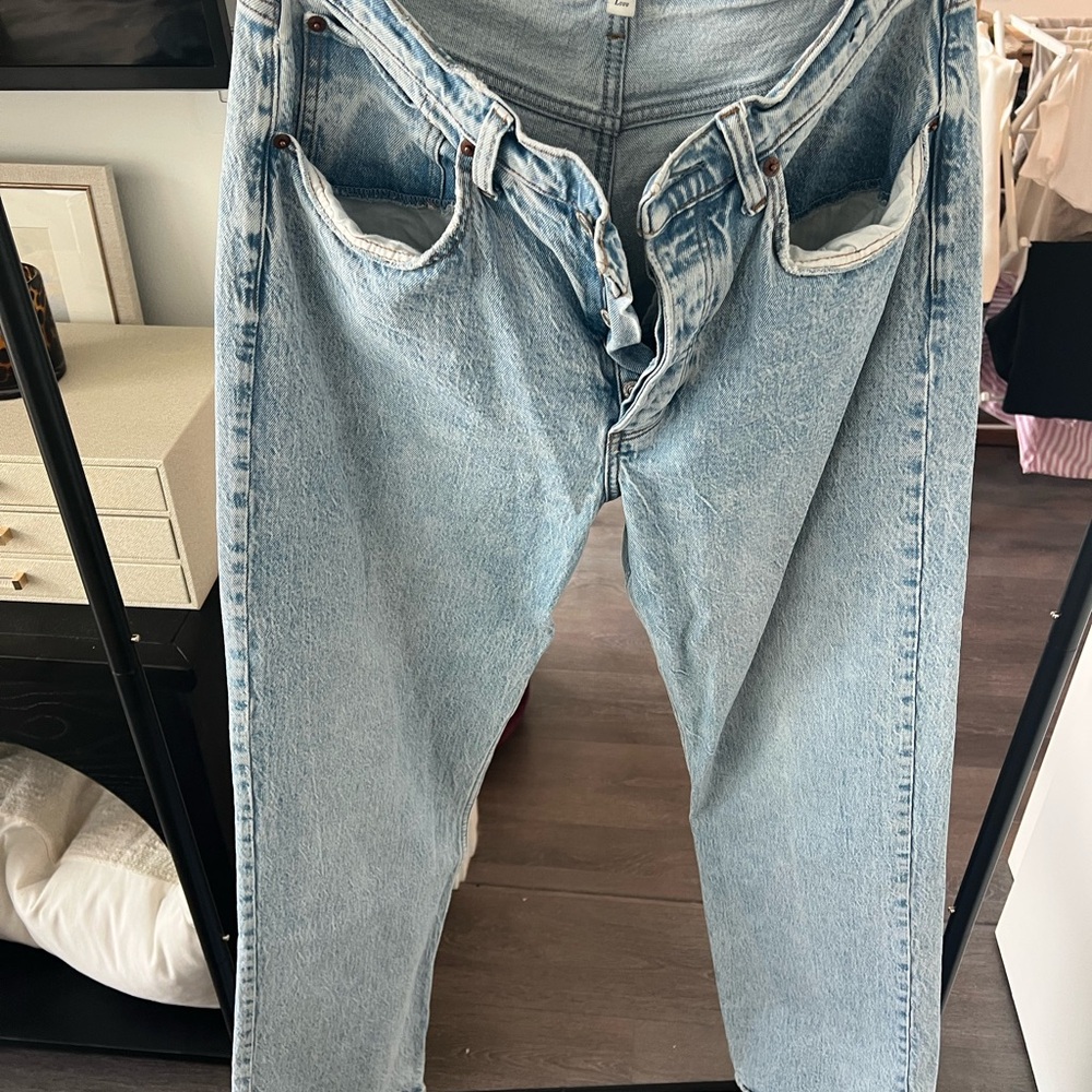 Abercrombie & Fitch Sky Blue Denim Pants